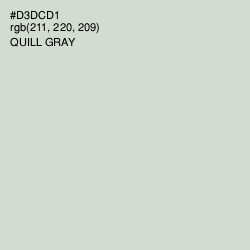 #D3DCD1 - Quill Gray Color Image